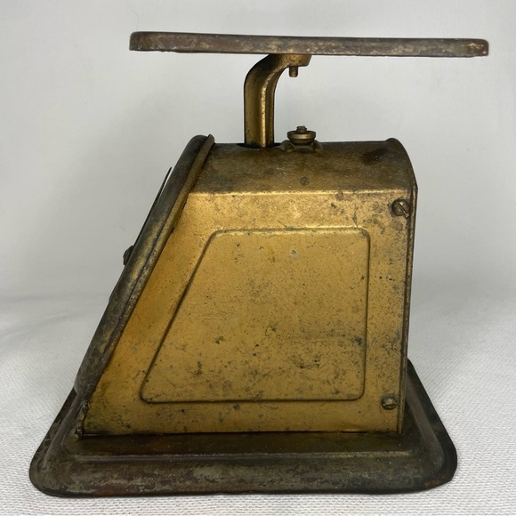 Vintage Scale Columbia Family Scale 24 Pounds Collectible 1900s Decor Rustic - Picture 3 of 11